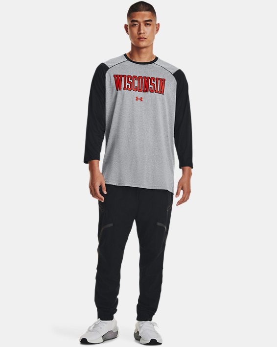 Men's UA Tech™ Collegiate Baseball T-Shirt, Black, pdpMainDesktop image number 2